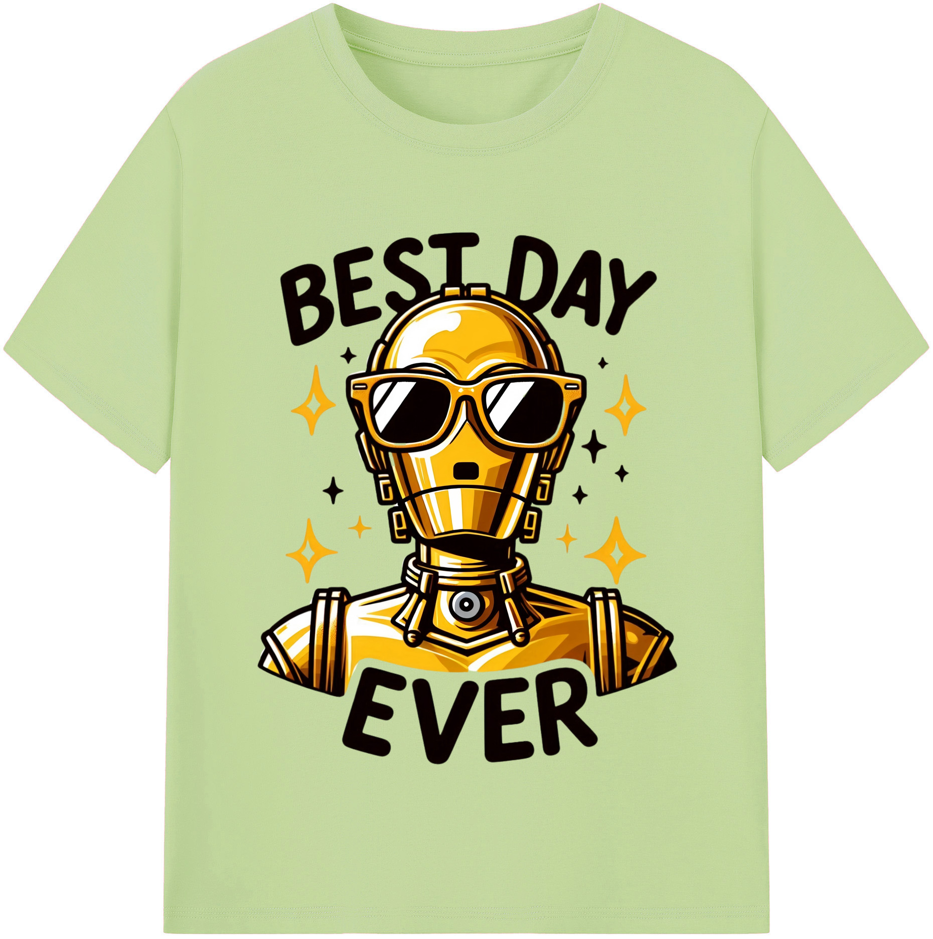 （画像用） スター・ウォーズ Star Wars 綿100％半袖Tシャツ（フロントプリント）